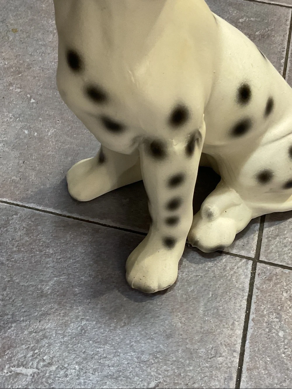 White and Black Spot Dalmatian Dog Figurine - Pets Dog Decor